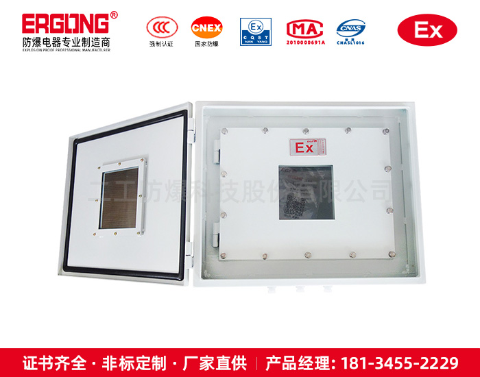 防爆控制箱化学品门上刷卡器