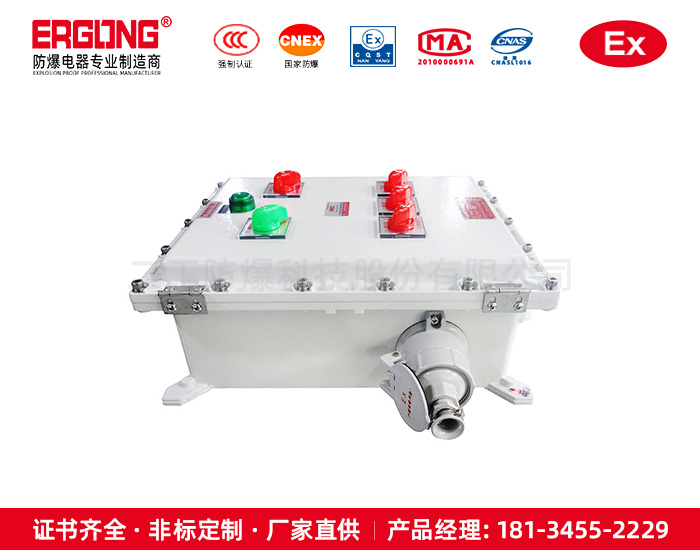 双速电机控制配电箱加油专用防爆检修箱厂家